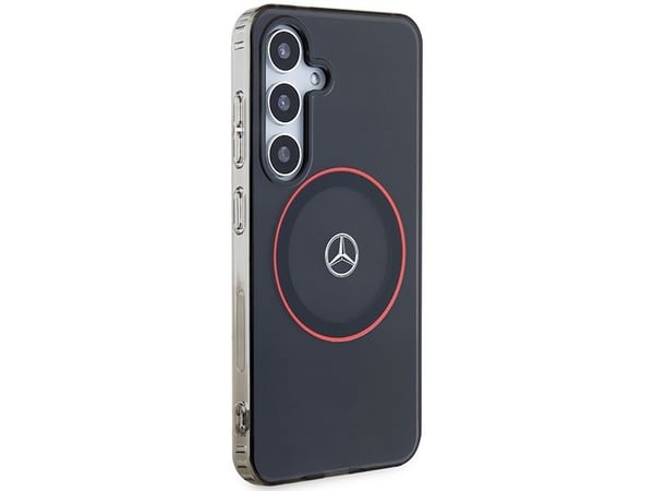 Mercedes MEHMS24S23HUORK S24 S921 hard cover i dobbeltsjikt med rød MagSafe