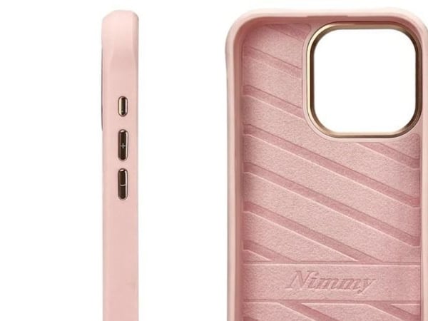 Nimmy Apple iPhone 16 Pro 6.3 dėklas telefonui rožinės spalvos Big Eyed Pet 2.0 Cat