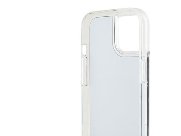 DKNY tapauksessa IPHONE 14 DKHCP14SLBNAEK (DKNY HC Liquid Glitters W/Arch Logo) musta