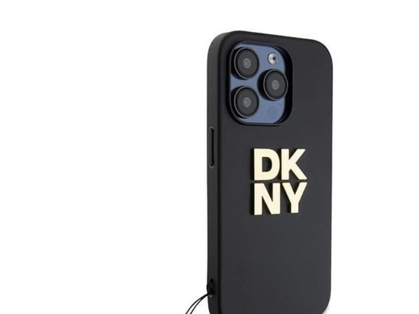 Dėklas DKNY DKHCP15LPBSWSK iPhone 15 Pro 6.1" soda/juodas kovakotelo Rannehihna Stock Logo