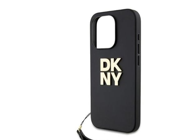 Dėklas DKNY DKHCP15LPBSWSK iPhone 15 Pro 6.1" soda/juodas kovakotelo Rannehihna Stock Logo