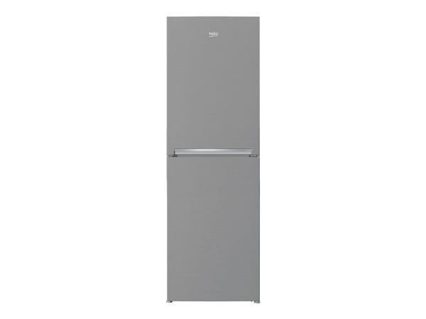 Beko RCHE390K30XPN - Kylskåp/frys - bottenfrysskåp - bredd: 59.5 cm - djup: 65.5 cm - höjd: 191 cm - 324 liter - Klass F - rostfritt stål