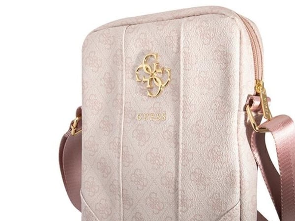 Guess Torba GUTB10G4GFPI 10" różowa /pink 4G Iso metallilogo