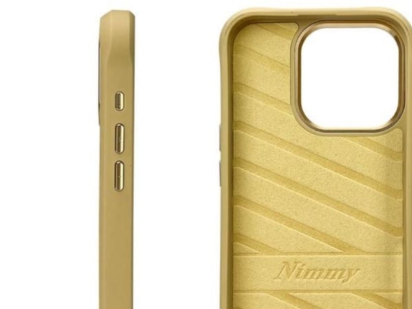 Nimmy Apple iPhone 16 Pro 6.3" dėklas telefonui haki spalvos Big Eyed Pet 2.0 Cat Isosilmäinen lemmikki 2.0 Cat