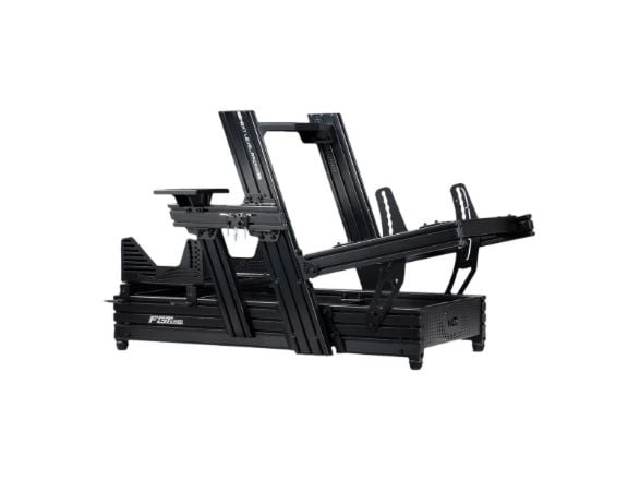 Next Level Racing F-GT Elite 160 simrigg, rattplateutgave, svart