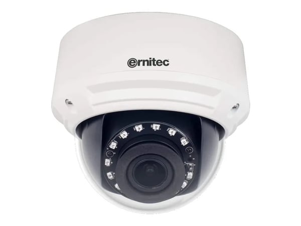Ernitec 0070-1322A, IP-turvakamera, Langallinen, Katto/Seinä/Tanko, Valkoinen, IK10, 2.8 - 12 mm