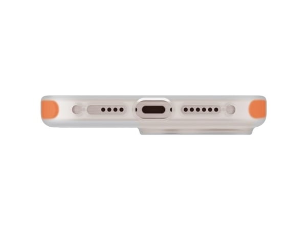 Oranssi Uniq Combat Active Magclick -latauskotelo iPhone 16 Pro Maxille - Oranssi
