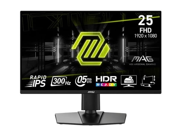 MSI MAG 255PXF skjerm 24.5" Full HD 300 Hz Rapid IPS