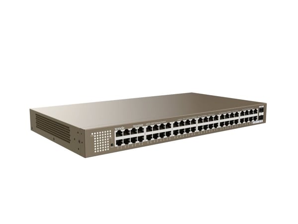Tenda TEG1050F ikke-administrert nettverkssvitsj 48x Gigabit Ethernet, 2x SFP