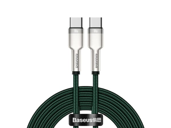 Baseus 6953156202399, 2 m, USB B, USB C, USB 2.0, 0,48 Gbit/s, Grønn