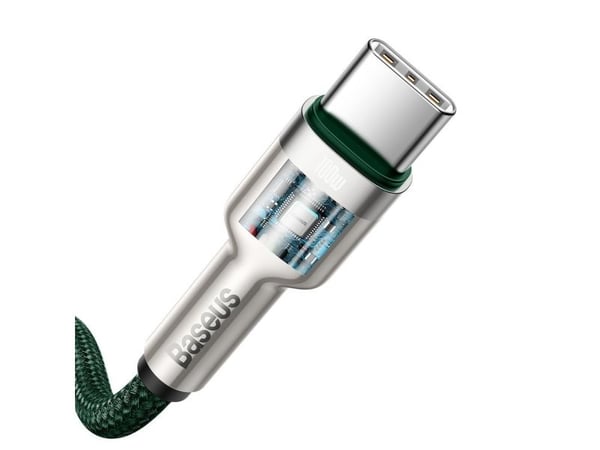 Baseus 6953156202399, 2 m, USB B, USB C, USB 2.0, 0,48 Gbit/s, Grønn