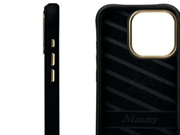 Nimmy iPhone 16 Pro Max 6,9"-fodral svart (Cool Dog) glas