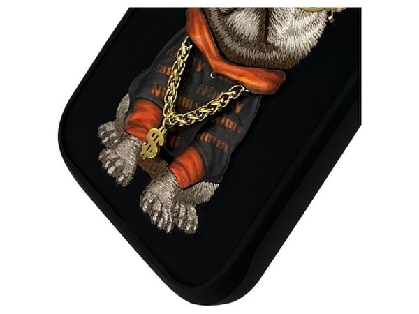 Nimmy iPhone 16 Pro Max 6,9"-fodral svart (Cool Dog) glas