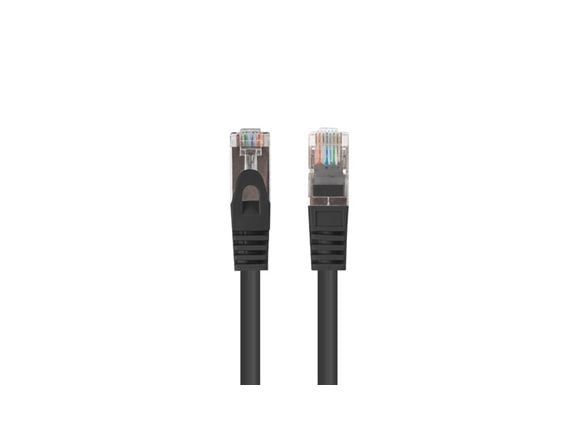 Lanberg - Koblingskabel - RJ-45 (hann) til RJ-45 (hann) - 25 cm - 5.7 mm - foliebelagt uskjermet tvinnet kabelpar (F/UTP) - CAT 6 - rund, uten hind...