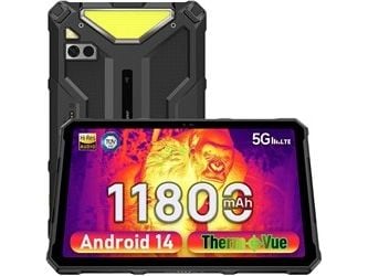 Nettbrett Ulefone Armor Pad 4 Ultra Thermal 5G 8GB/256GB (svart)