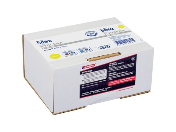 Edding EDD-5062, 3000 sivua, Keltainen, 1 kpl