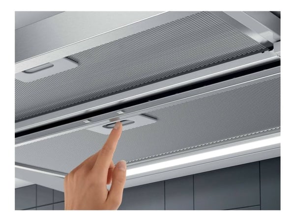 Electrolux LFP416X - Panser - teleskopisk - bredde: 59.8 cm - dybde: 30 cm - ekstraksjon og resirkulasjon (-) - grå