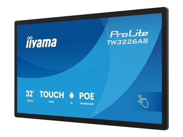 iiyama ProLite TW3226AS-B3P panel-PC med pekskärm, 31,5 tum, Full HD, 60 Hz, VA