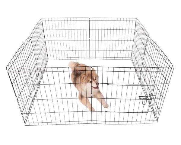 Transport- og sikkerhetsbur for hund AC Dog Cage 112x112x61 cm