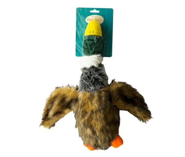 Party Pets anka 38 cm brun plysch