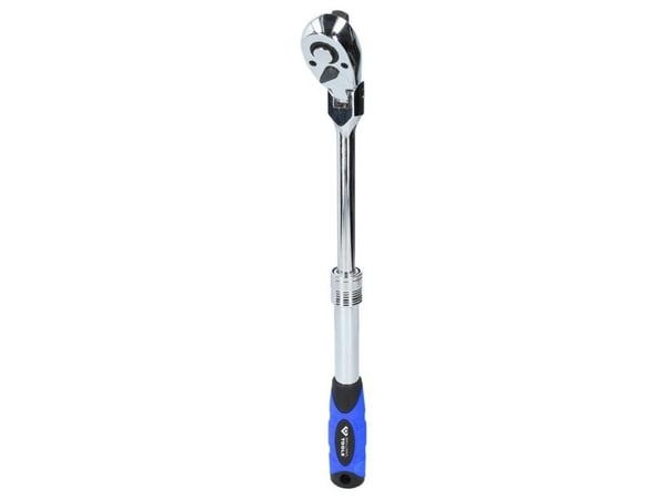 KS TOOLS Werkzeug-maschinen GmbH 1/2" teleskopisk vendbar skralle med fleksibelt hode (BT022993)