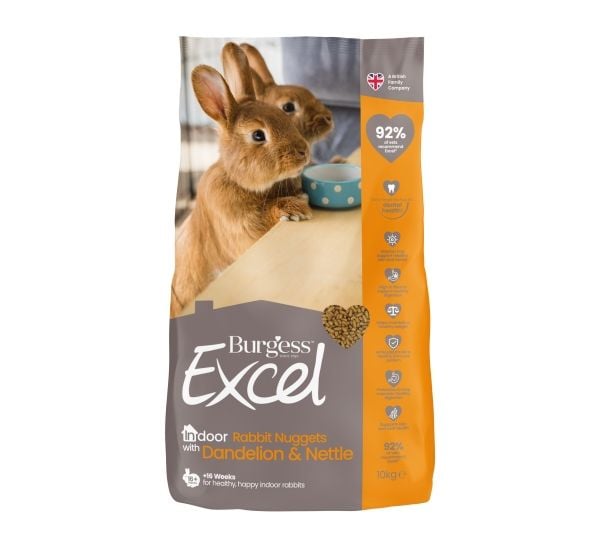 Burgess Excel Adult Indoor Rabbit 10kg