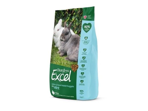 Burgess Excel Rabbit Junior & Dwarf 1,5 kg