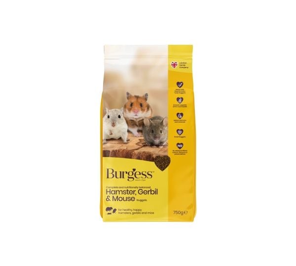 Hamster gerbil & mouse 750 g