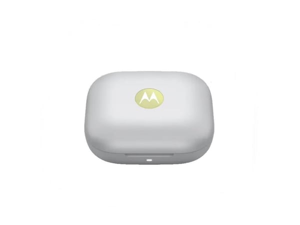 Motorola Moto Buds - True wireless-hodetelefoner med mikrofon - i øret - Bluetooth - aktiv støydemping - kiwigrønn