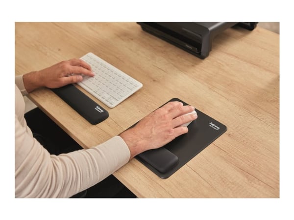 Fellowes Breyta - Handledsstöd till tangentbord - TKL - kompakt - svart