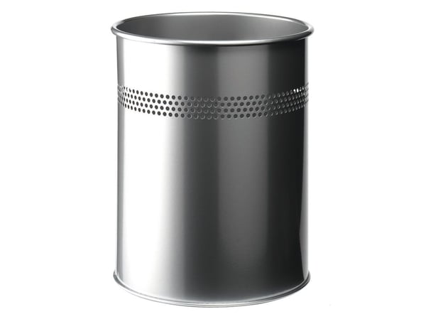 Durable Papirkurv metal rund 15/P 30mm