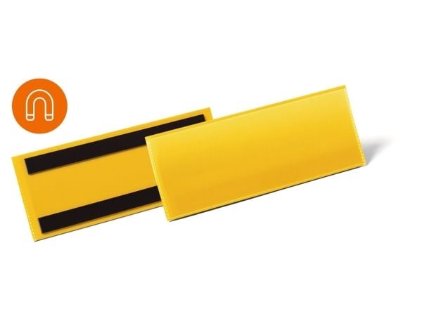 Durable 175704, Keltainen, 1/2 A5, 223 mm, 81,5 mm, 50 kpl