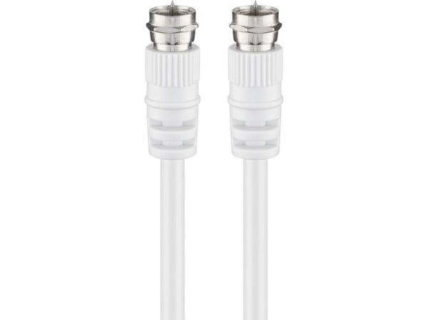 Tecline Fr?hlich + Walter - satellittantennekabel - F-kontakt (M) - F-kontakt (M) - 10 m - dobbel isolasjon (39900810)