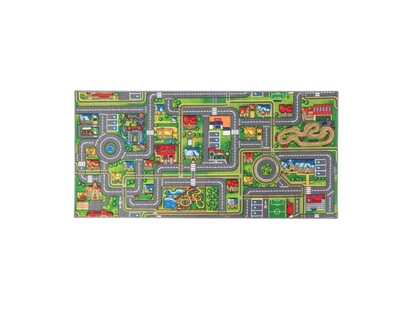 Bil Legetæppe Playcity 95 x 200 cm