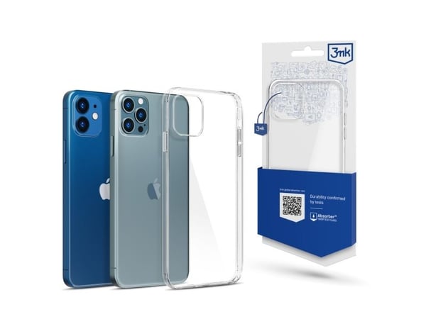 3MK 5903108277556, Kotelokuori, Apple, iPhone 12 / 12 Pro, 15,5 cm (6.1"), Läpinäkyvä