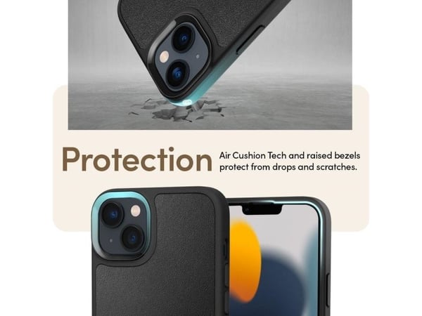 Spigen ACS04946, Mobilskal, Apple, iPhone 14 Plus, 17 cm (6.7"), Svart