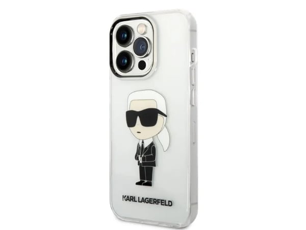 Karl Lagerfeld IML NFT Ikonik - iPhone 14 Pro Max Case (läpinäkyvä)