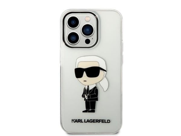 Karl Lagerfeld IML NFT Ikonik - iPhone 14 Pro Max Case (läpinäkyvä)