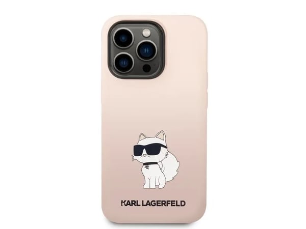 Karl Lagerfeld KLHCP14XSNCHBCP iPhone 14 Pro Max 6,7" hardcase rosa/rosa Silikon Choupette