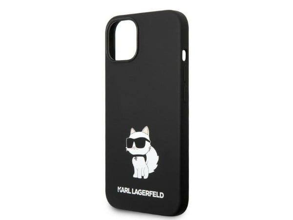 Karl Lagerfeld KLHMP14MSNCHBCK iPhone 14 Plus 6.7 Hard Deksel Svart/Sort Silikon Choupette MagSafe