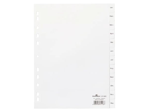 Durable 611402, Hvit