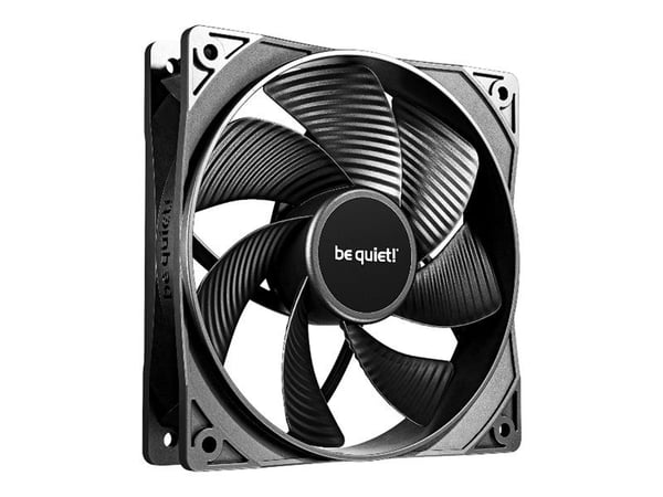 be quiet Pure Wings 3 BL137 kabinettvifte 120 mm PWM reversert, svart, 3-pk