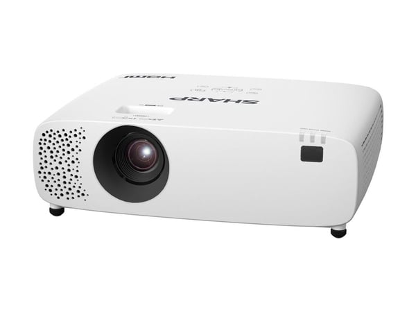 Sharp E501U, 5000 ANSI lumenia, 3LCD, WUXGA (1920x1200), 5000000:1, 16:10, 762 - 7620 mm (30 - 300")