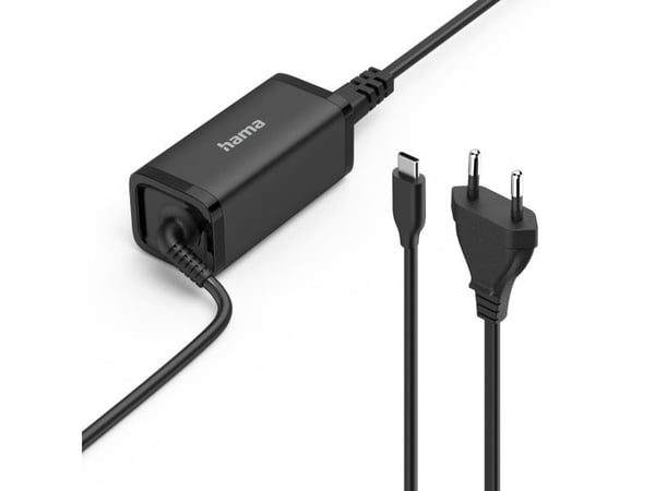Hama lader for bærbare datamaskiner USB-C PD 5-20V/45W