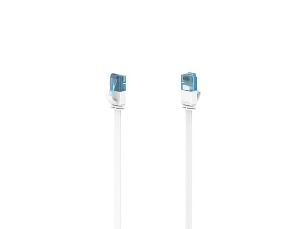 Hama 00200687, 15 m, Cat6a, U/UTP (UTP), RJ-45, RJ-45, Hvit