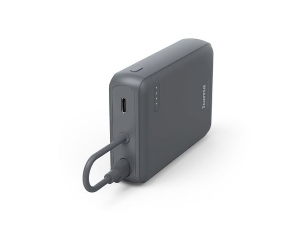 Hama Travel, 10000 mAh, Litium Polymer (LiPo), Antracit