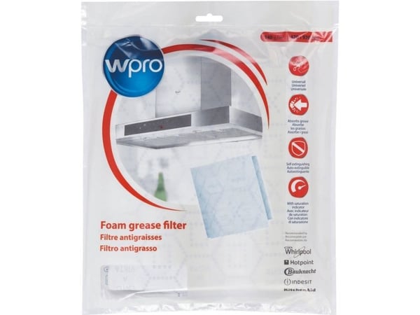 Whirlpool UGF 015, Liesituulettimen suodatin, Valkoinen, Whirlpool