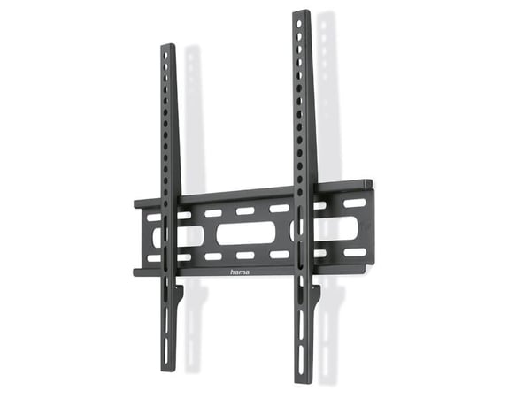 Hama - Monteringssett (veggbrakett) - fast - for LCD-skjerm - stål - svart - skjermstørrelse: 32"-75"