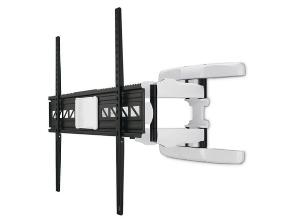 Hama 00220838 kääntyvä TV-seinäteline 47"-90" 75 kg 800x600, valkoinen/musta