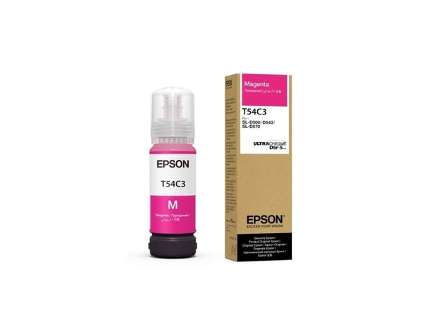 Epson T54C - Magenta - original - box - påfyllnadsbläck - för SURELAB D570 Professional Minilab, SL-D500
